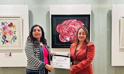 Kütahya'da 'Doğanın Pulu: Botanik Sanatı' Sergisi Sanatseverlerle Buluştu