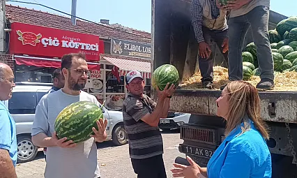 Orman Yangınında Zarar Gören Çiftçilere Anlamlı Destek