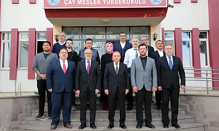 Rektör Karakaş, Çay Ve Sultandağı'nda Temaslarda Bulundu