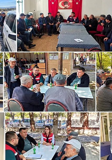 Afyonkarahisar'da Köy Köy Geziyorlar!