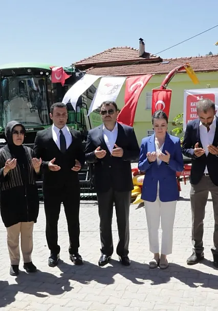 Emet'te 9,3 Milyon TL'lik Makine Parkı Projesi Hizmete Açıldı