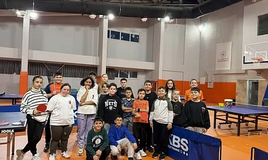 Bilecik'te Masa Tenisi Antrenmanları Hız Kesmeden Devam Ediyor