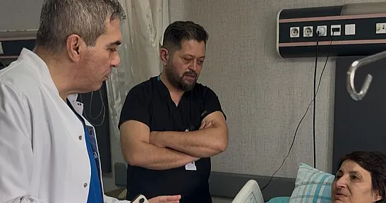 Afyon'da Ameliyatsız Beyin Anevrizması Tedavi Edildi