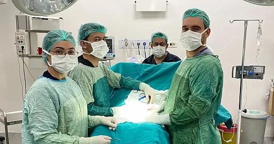 Afyon'da Yama İle Fıtık Onarımı Müdahalesi