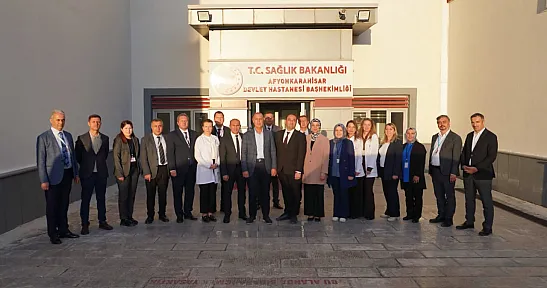 Bakanlık Afyon'da Devlet Hastanesini Değerlendirdi