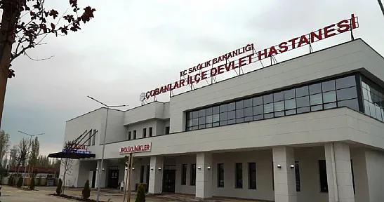 Çobanlar'da Devlet Hastanesi'nin Yeni Hizmet Binası Açıldı