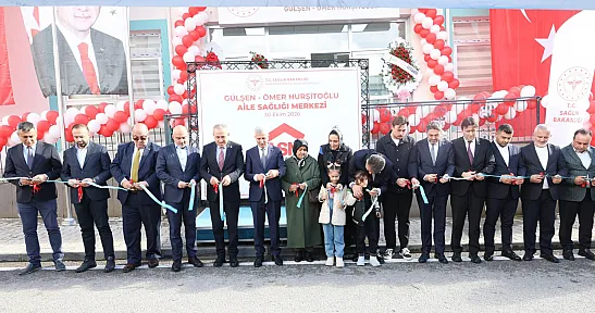 Kahramanmaraş'ta Yeni Aile Sağlığı Merkezi Açıldı
