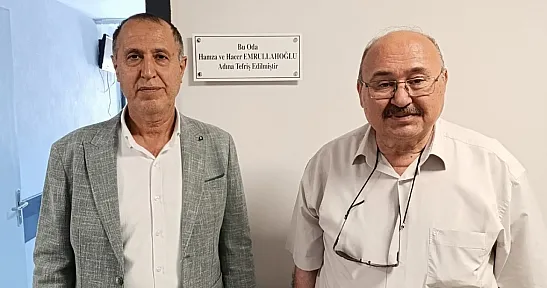 Sağlık Hizmetlerine Katkıya Plaketle Teşekkür Edildi