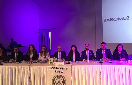 Afyon Baro Tarihinde İlk Kez 3 Aday Yarışacak