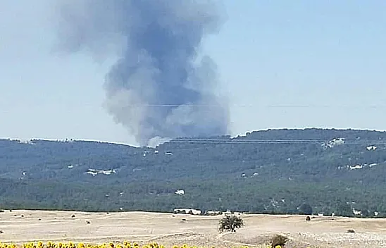 Afyon Ekibi Eskişehir'deki Yangın İçin Yolda