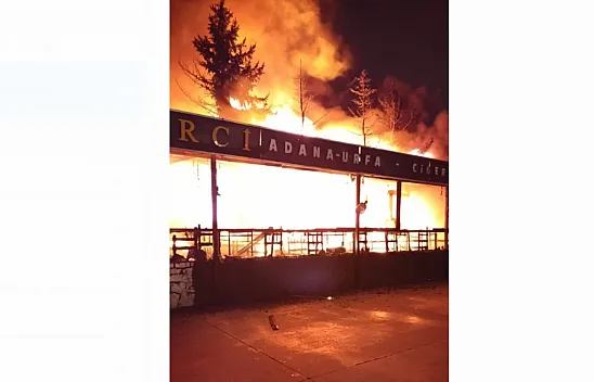 Ciğerci Ahmet'te Yangın Çıktı