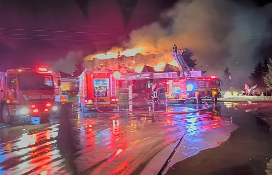 Ciğerci Ahmet'te Yangın Isıtıcıdan Çıktı