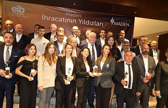 Egeli Maden İhracatçılarında Ödül Coşkusu