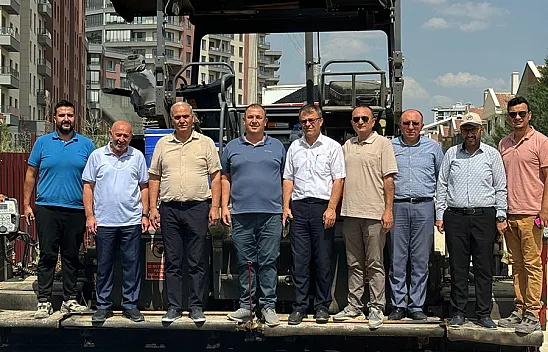 Erkmen'de Sıcak Asfalt Çalışması Başladı