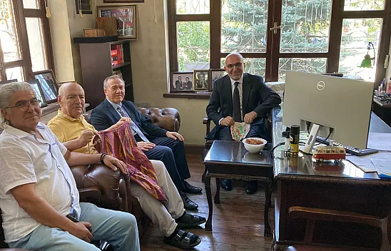 Hayırsever İş İnsanı Kırlıoğlu'na Ziyaret