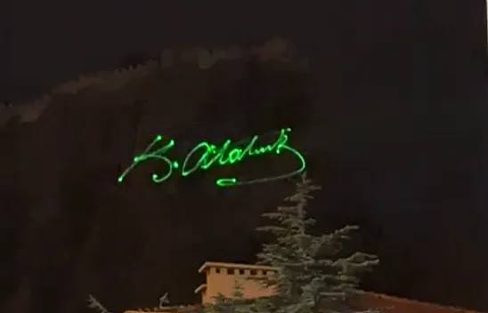 Karahisar Kalesi Lazerle Güzel