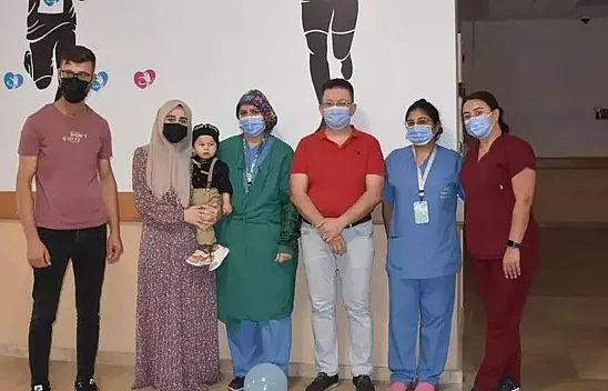 Lösemili Bebek AFSÜ'de Sağlığına Kavuştu