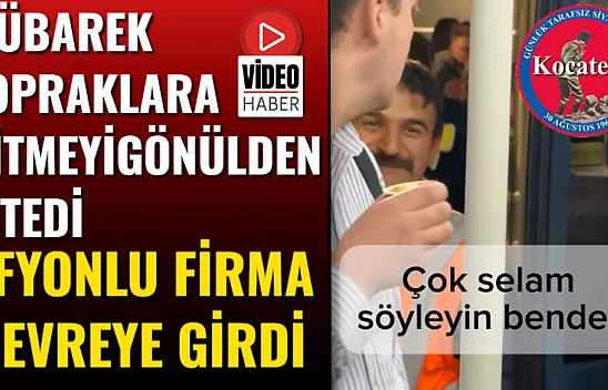 Mübarek Topraklara Gitmeyi Gönülden İstedi, Afyonlu Firma Devreye Girdi