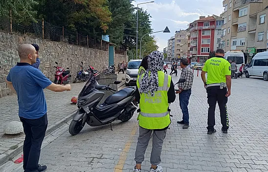 Okul Önleri Ve Çevrelerinde Trafik Denetimi Yapıldı