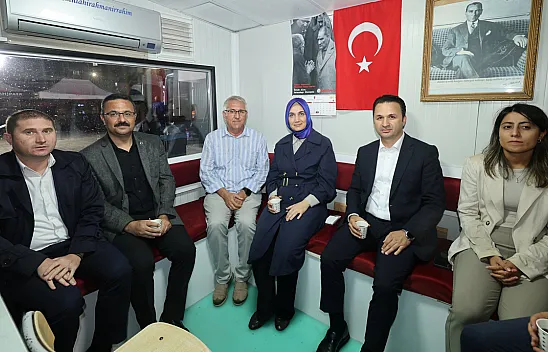 Vali Yiğitbaşı, Taksici Esnafının Çayını İçti