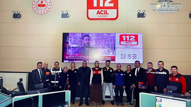 112 Çağrı Merkezi'ne Bir Yılda 761 Bin Çağrı Geldi