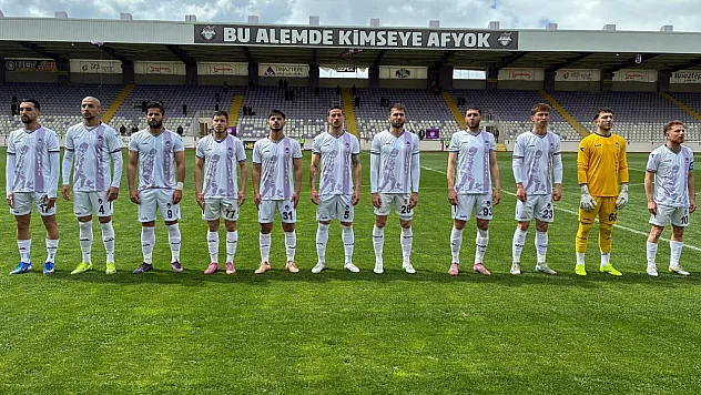 1923 Afyonkarahisarspor sahadan 1 Puanla Ayrıldı