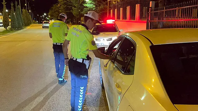 Bolvadin’de trafik denetimi