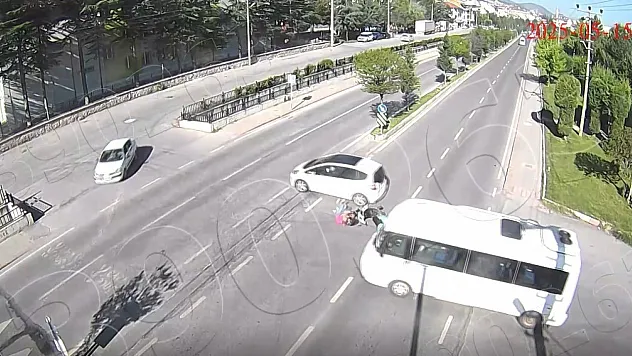 3 Ayrı Motosiklet Kazası Kamerada