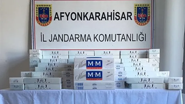4 bin 200 paket kaçak sigara ele geçirildi