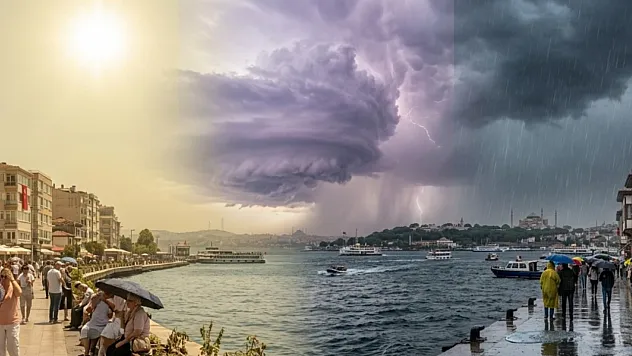 5 Günlük Hava Haritası Değişiyor: Sıcaklıklar Düşecek, Sağanaklar Geliyor