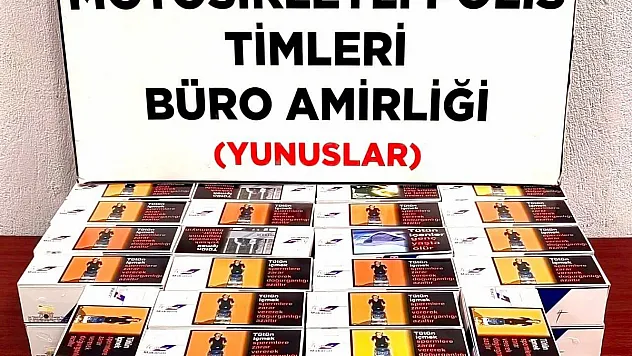 500 Paket Makaron Ele Geçirildi