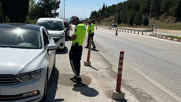78 Araç Sürücüsüne 85 Bin 258 TL Para Cezası