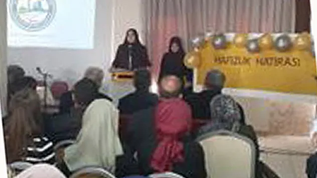 8. sınıf öğrencileri hafızlıklarını tamamladı
