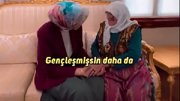90 Yaşındaki Şerife Teyze, Devlet Ana'ya Duacı