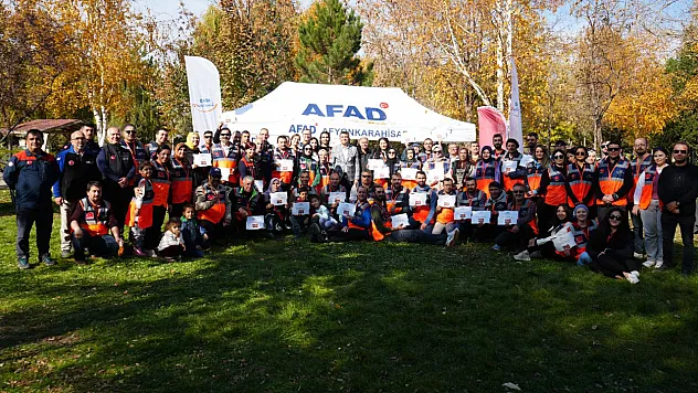 AFAD Gönüllüleri Bir Araya Geldi