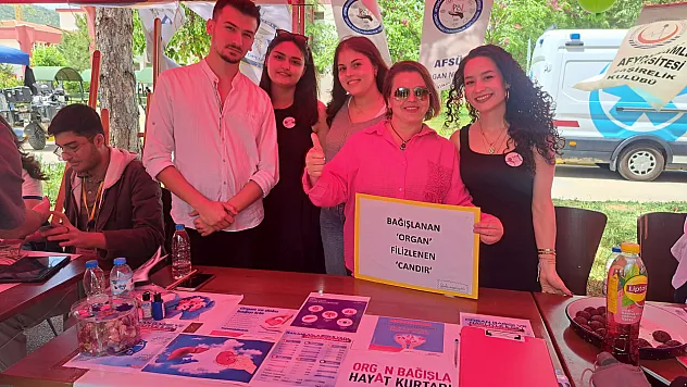 AFSÜ GENÇFEST'te Anlamlı Farkındalık: Organ Bağışlayın Hayat Kurtarın