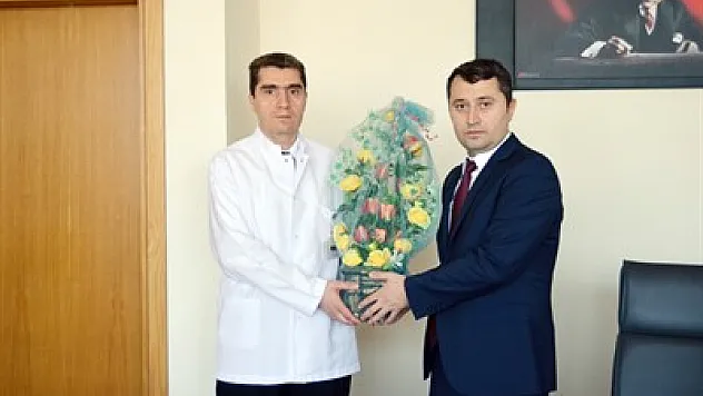 AFSÜ Hastanesi'nde devir teslim töreni düzenlendi