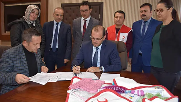 AFSÜ ve Kızılay protokol imzaladı