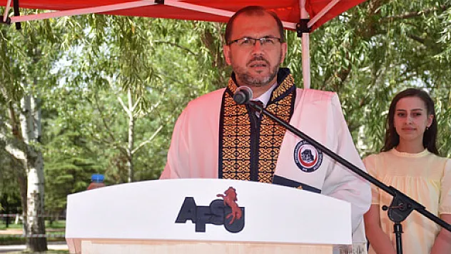 AFSÜ'ye bakanlıktan teşekkür belgesi