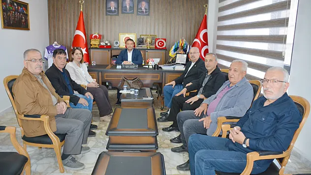 AFYAŞAD'dan Kahveci'ye Tebrik Ziyareti