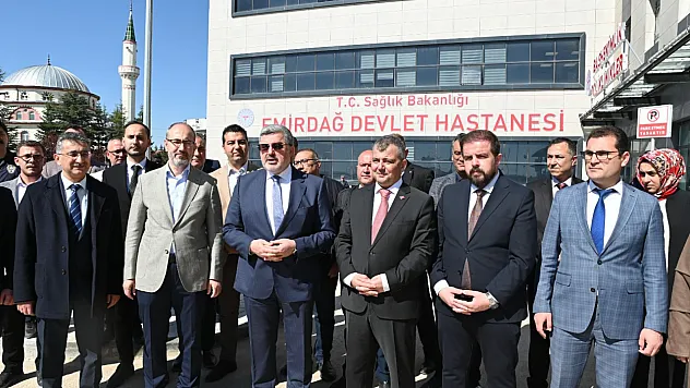 'Afyon'a Yapılan İki Hastane Uzun Ve Titiz Bir Sürecin Sonucudur'