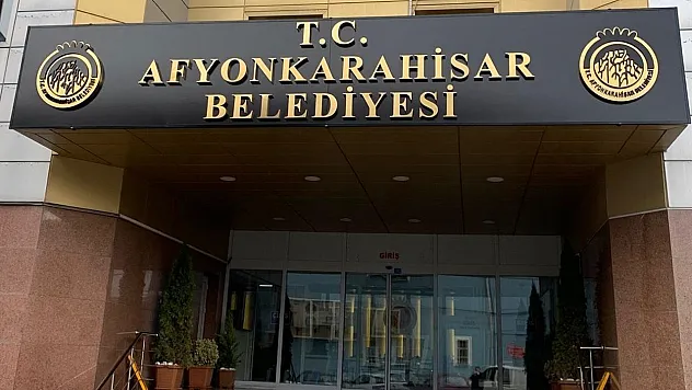 Afyon Belediyesi'ndeki Usulsüzlük İçin Müfettişler Görevde