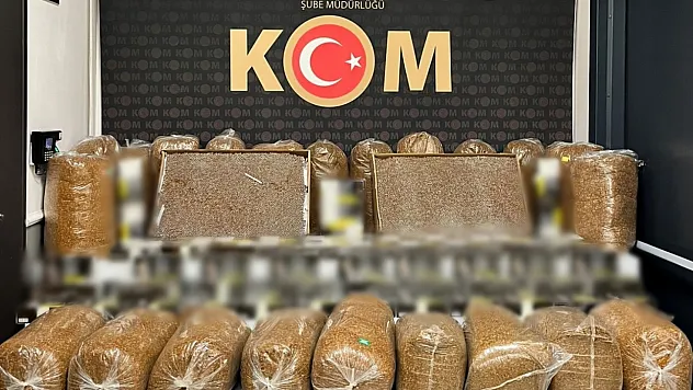 Afyon'da 150 Kilo Kaçak Tütün Ele Geçirildi