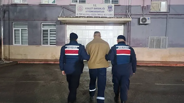 Afyon'da 30 Yıl Cezası Olan Mahkûm Yakalandı