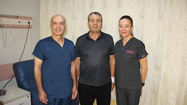 Afyon'da Aort Damarına Kapalı Müdahale