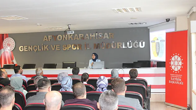 Afyon'da Dezenformasyona Karşı Farkındalık Oluşturuluyor