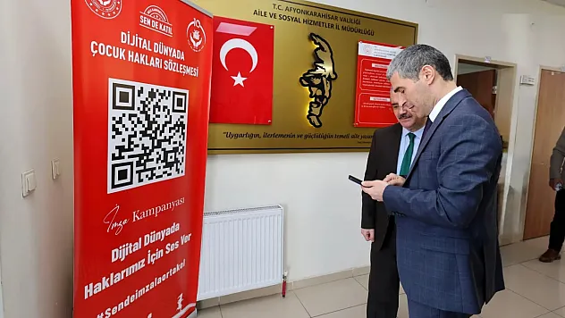 Afyon'da Dijital Çocuk Hakları Sözleşmesi İmzalandı