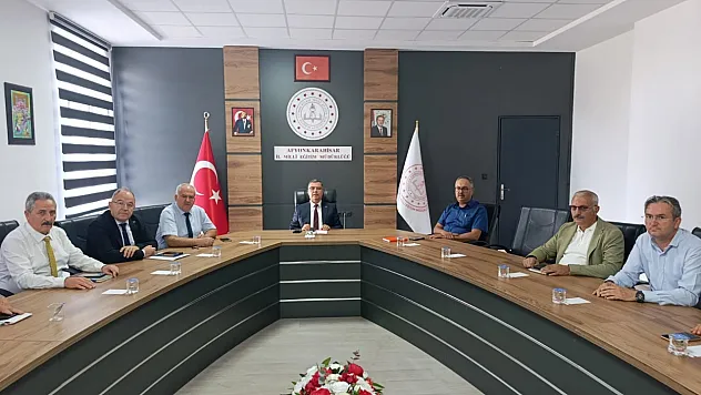'Afyon'da Eğitim Kalitesi İçin Kararlı Adımlar Atılmalı'
