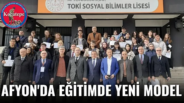 Afyon'da Eğitimde Yeni Model