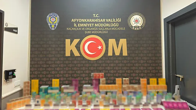 Afyon'da Kaçak Sigara Operasyonu: 267 Paket Ele Geçirildi